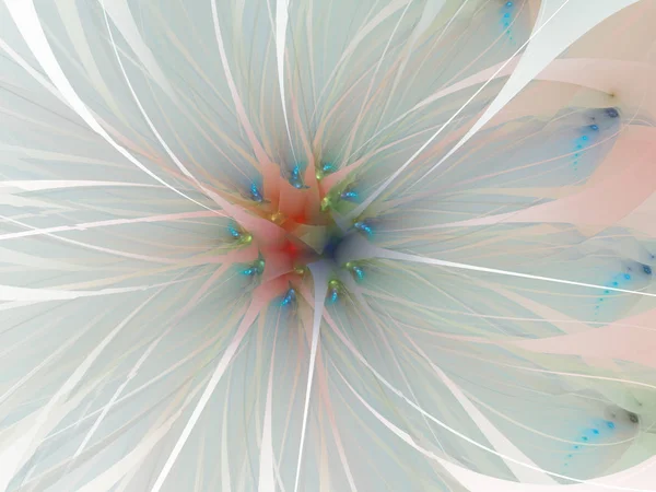 Gentle and soft fractal flowers computer generated image for logo, design concepts, web, prints, posters. Flower background