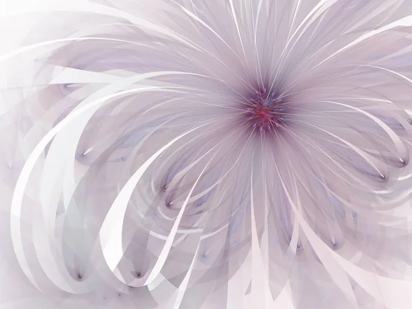 Purple gentle and soft fractal flowers computer generated image for logo, design concepts, web, prints, posters. Flower background