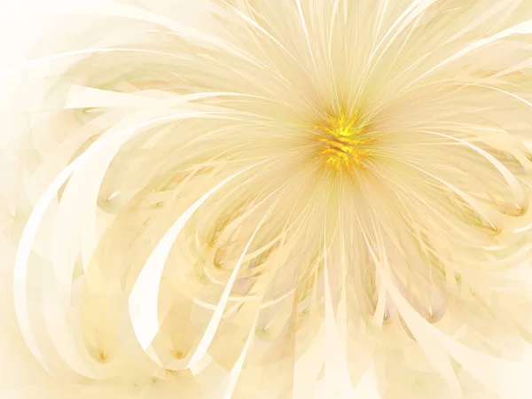 Fleurs Fractales Douces Douces Image Générée Par Ordinateur Pour Logo — Photo