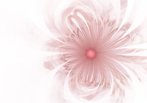 Gentle and soft fractal flowers computer generated image for logo, design concepts, web, prints, posters. Flower background