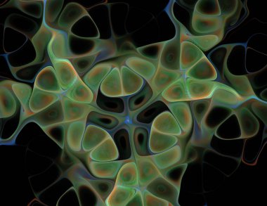 Bir arka plan üzerinde şık renkli çizgiler. Geometrik, organik formları. Belgili tanımlık substrate için güzel bir zemin. Tasarım ve montaj için. Metin ve resimler yazmak için.