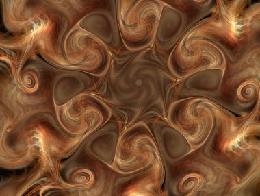 Soyut renkli geometrik desen - illüstrasyon. Hücre arka plan, yakınlaştırılmış görüntü. Geometrik, organik formları. Fraktal çiçek, açık çiçeği.