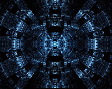 Çeşitli teknolojik fütüristik teknoloji daire. Teknoloji dijital arka plan illüstrasyon