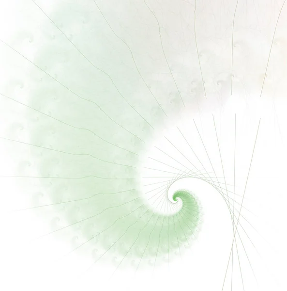 Arte Digital Espiral Una Computadora Abstracta Generó Elemento Fractal Espiral — Foto de Stock
