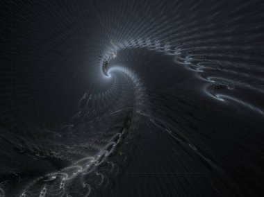 Soyut Fraktal kartal veya akbaba veya kuş. Kel kartal fraktal Illustration. Parlak kanatları fantastik kuş için. Fractal sanat grafik.
