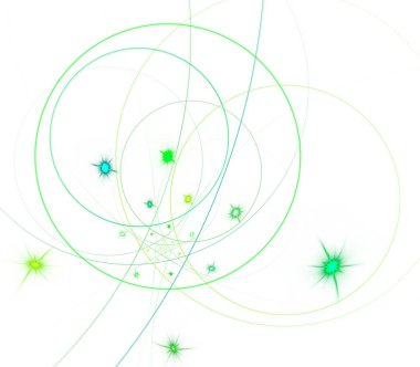 Tel teorisi. Fiziksel süreçleri ve kuantum teorisi. Kuantum Dolaşıklık. Soyut bir bilgisayar modern fraktal oluşturulan. Dönme hareketi desen tasarımınız için Soyut Fraktal öğesinde.
