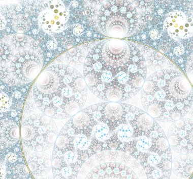 Sihirli yıldırım. Soyut sanat. Matematiksel Mobius fraktal. Geometrik fractal süsleme. Mandelbrot renkli Fraktal