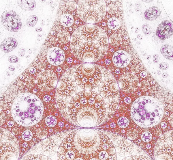 Magic lightning. Abstract artwork. Mathematical Mobius fractal. Geometrical fractal ornament. Mandelbrot colorful fractal