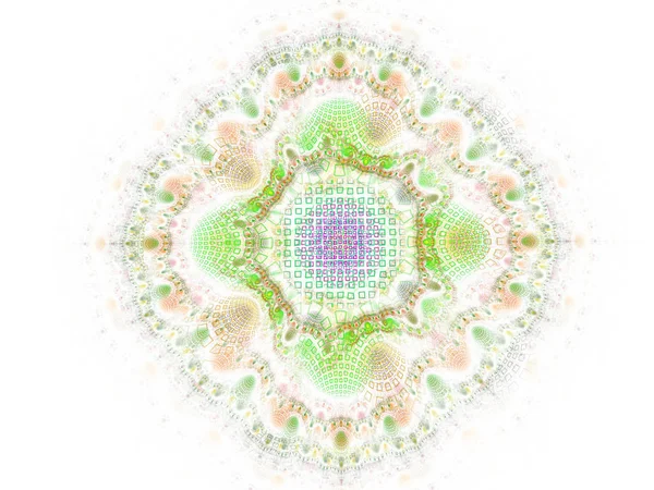 Πολυεπίπεδη Floral Αστέρι Υφασμένα Υφή Fractal Abstract Ιστορικό Στοιχείο Φωτεινά — Φωτογραφία Αρχείου