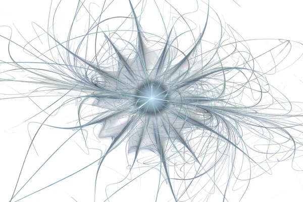Простий Абстрактний Квіткові Зображення Фантазії Дизайн Світлих Тонах Ідеальний Квітка — стокове фото