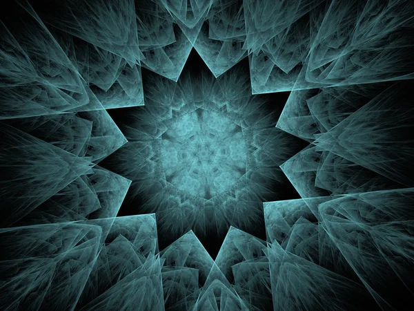 Temel parçacıklar serisi. Interplay konuyla ilgili Soyut Fraktal formlarının nükleer fizik. Temel parçacıklar çarpışması.