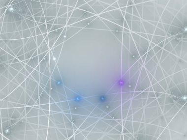 Parlak sarmal soyut karmaşık geometrik süsleme. Karmaşık soyut dokuma yuvarlak /spiral dönen tasarım (3d çizim, beyaz arka plan). Fantezi fraktal tasarım.