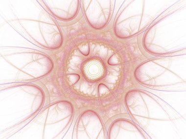 Sarmal dijital sanat. Soyut bir bilgisayar modern spiral fraktal öğesi oluşturulur. Yaratıcı sanat tasarlamak için şablon. Soyut form ve renk.