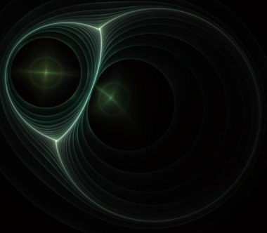 Karmaşık soyut dokuma disk tasarım (3d çizim, arka plan). Sarmal dijital sanat. Soyut bir bilgisayar modern spiral fraktal öğesi oluşturulur. Yaratıcı sanat tasarım deseni.
