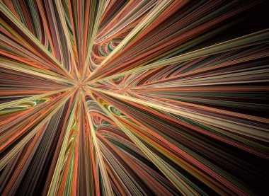 Kesişen çizgiler. çizgili arka plan. Güneşin gökyüzünde. Güneş Sunburst desen illüstrasyon