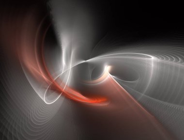 Duman sallayarak arka plan rengi. Resimde dalga tasarım