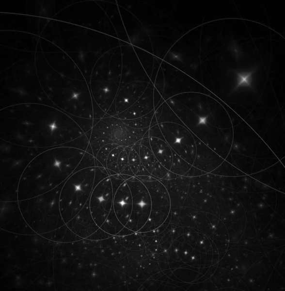 Húrelmélet Fizikai Folyamatok Kvantumelmélet Kvantum Összefonódás Egy Absztrakt Számítógéppel Generált — Stock Fotó