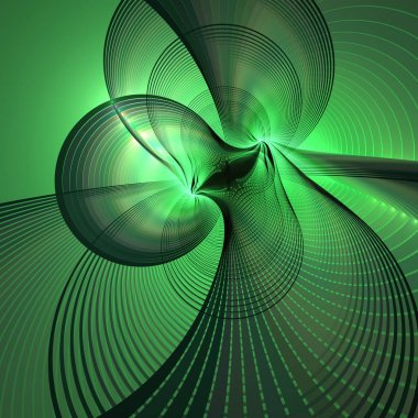 Soyut girdap çizgileri arkaplanı. Hafif neon dalga çoklu satır etkisi.