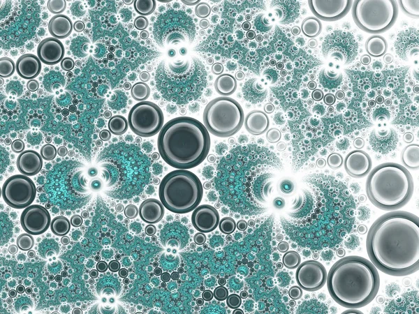 추상 프랙탈 아폴로니아 개스킷 패턴 배경 — 스톡 사진