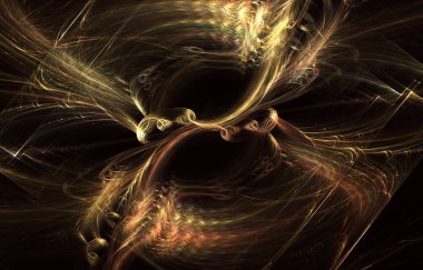 Modern parlayan şekil tasarımı. Enerjik Işık Parçaları ve etkileri.