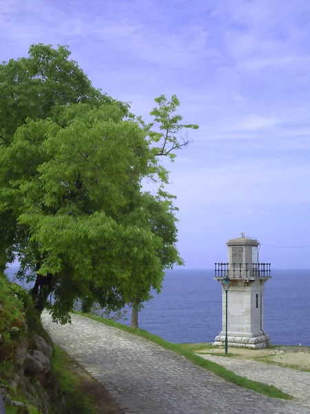 Rovinj-výhled na moře. Rovinj, staré město, region Istria, Chorvatsko, Evropa — Stock fotografie