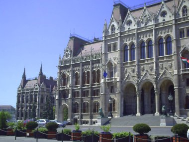 Budapeşte 'deki parlamento binası, hungary