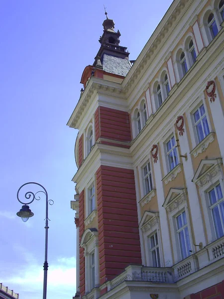 Karlovy Vary (Carlsbad) è la città termale più visitata della Repubblica Ceca — Foto Stock
