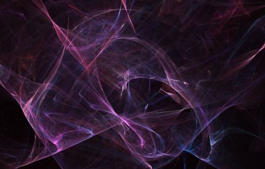 Modern parlayan şekil tasarımı. Enerjik Işık Parçaları ve etkileri.