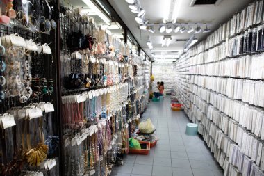 20 Kasım, 2018-Bangkok (Tayland)-mücevher mağazası Bangkok