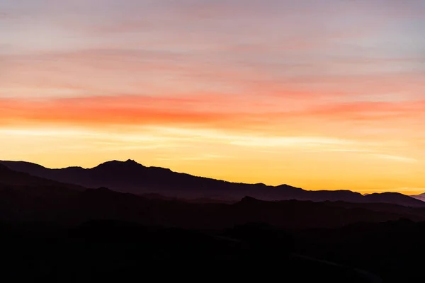 Sunset sky view with copy space at Cap de Creus — Stock Photo, Image