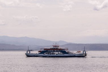 Kosta Rika ve feribot Puntarenas plaj turist cazibe Pasifik