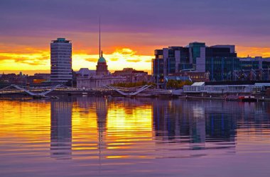  River liffey, dublin, İrlanda