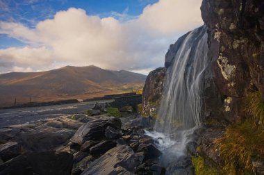 Conor Pass Şelalesi, Co.Kerry, İrlanda