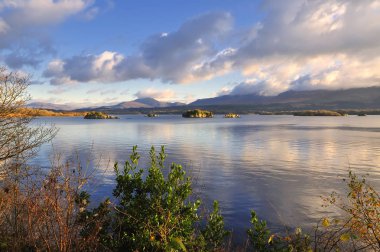 Killarneys Lakes, Co.Kerry, İrlanda tarafından akşam