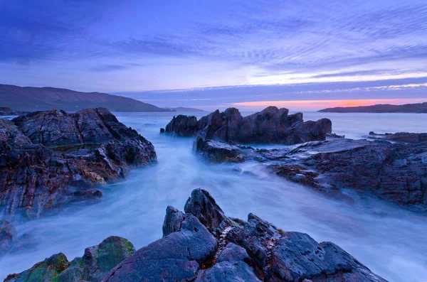 Crepúsculo Península Beara Cork Irlanda — Foto de Stock