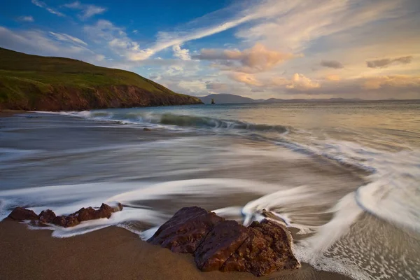 Kinnard Beach Península Dingle Condado Kerry Irlanda — Foto de Stock