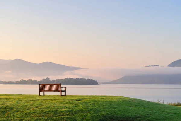 Wcześnie Rano Lough Leane Killarney Kerry Irlandia — Zdjęcie stockowe