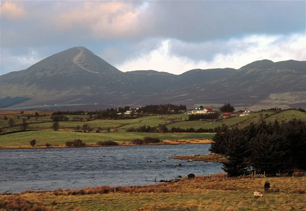 Croagh Patrick Montaña Lugar Sagrado Irlanda —  Fotos de Stock