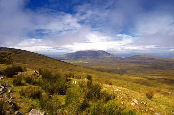 Vista Paisagem Ilha Achill Durante Dia — Fotografia de Stock