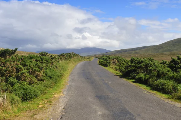 Rijbaan Door Meelrea Mountains Mayo Ierland — Stockfoto