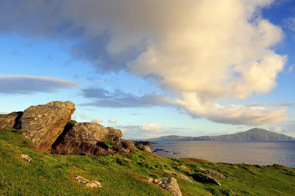 Uitzicht Atlantic Drive Achill Ierland — Stockfoto