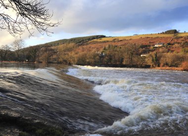 River Lee Ballincollig, Co.Cork, İrlanda