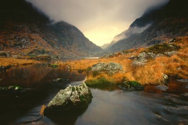 Gap Of Dunloe, Co.Kerry, İrlanda görünümü