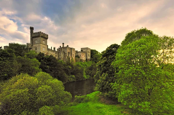Lismore, İrlanda'daki kale görünümü 