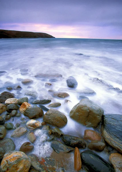 Sunset Rossbeigh Beach Ireland — Stock Photo, Image