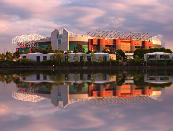 Old Trafford Casa Para Manchester United Football Club — Fotografia de Stock