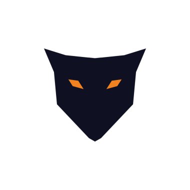 basit bir tilki logo konsepti