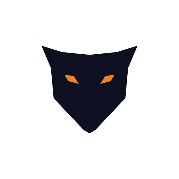 Проста Концепція Логотипу Лисиці — стоковий вектор