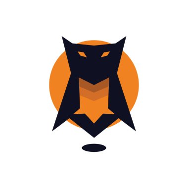 dolunay baykuş logo simgesi