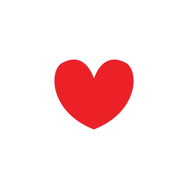 Ilustrações Ícone Amor Simples Conceito Logotipo —  Vetores de Stock